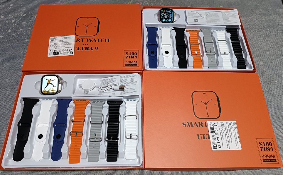 NEW ULTRA SMART WATCH – 7-in-1 Straps