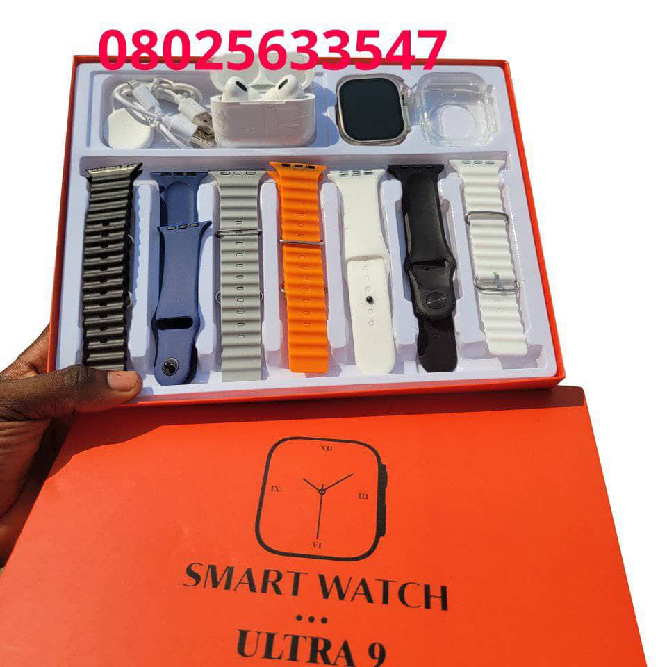 Ultra Smart Watch (7-in-1) + Free Earpod - Thumbnail 2